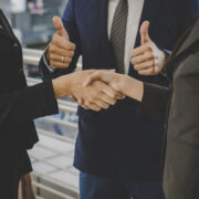 coach talking to new client as part of strategy to get first life coaching client